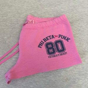 Phi Beta Victoria Secret Pink Shorts